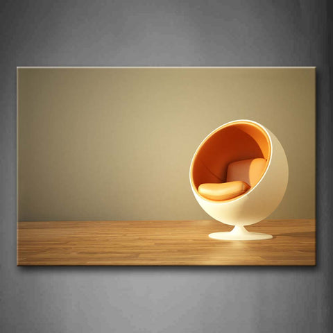 Brown Creative Sofa Chair On The Floor Wall Art Painting The Picture Print On Canvas Art Pictures For Home Decor Decoration Gift 