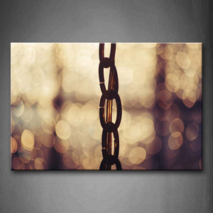 Chain Of Iron Golden Halo  Wall Art Painting The Picture Print On Canvas Art Pictures For Home Decor Decoration Gift 