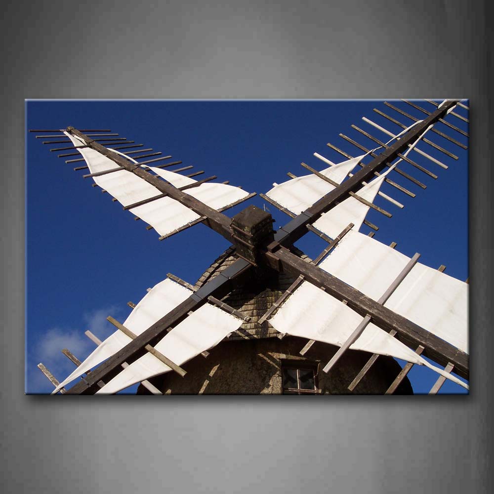 Huge And Beautiful Windmill Wall Art Painting The Picture Print On Canvas City Pictures For Home Decor Decoration Gift 