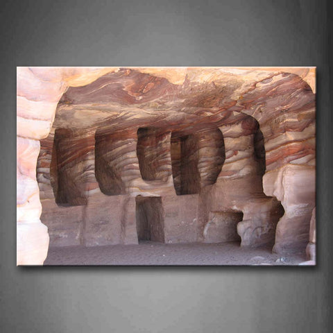 Strange Rock With Many Holes Wall Art Painting The Picture Print On Canvas City Pictures For Home Decor Decoration Gift 