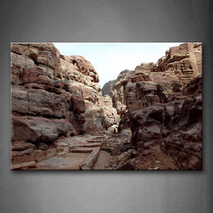 Stones Like Corrode Rocks Wall Art Painting The Picture Print On Canvas City Pictures For Home Decor Decoration Gift 