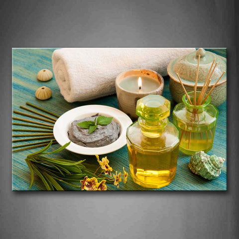 Spa Things On The Table Wall Art Painting Pictures Print On Canvas Art The Picture For Home Modern Decoration 