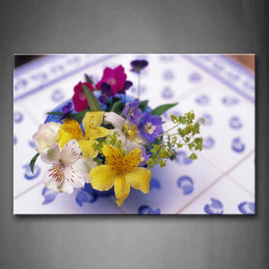 Kinds Of Flowers On The Table Wall Art Painting The Picture Print On Canvas Flower Pictures For Home Decor Decoration Gift 