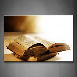 Thick And Old Books Wall Art Painting The Picture Print On Canvas Art Pictures For Home Decor Decoration Gift 