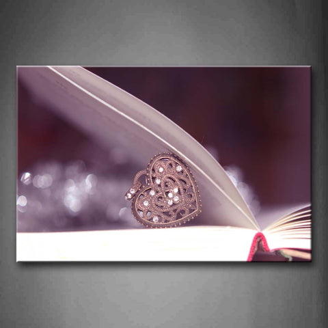 Prety Jewelry In Book Wall Art Painting The Picture Print On Canvas Art Pictures For Home Decor Decoration Gift 