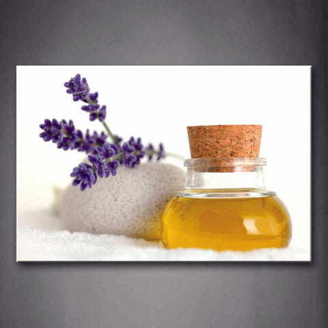 Spa Oil Lavender Wall Art Painting Pictures Print On Canvas Art The Picture For Home Modern Decoration 
