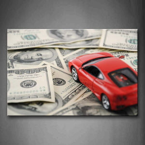 Much Money And Toy Car Wall Art Painting The Picture Print On Canvas Art Pictures For Home Decor Decoration Gift 
