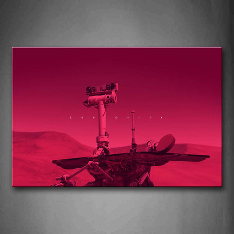 Nasa In Red Scenic Wall Art Painting Pictures Print On Canvas Art The Picture For Home Modern Decoration 