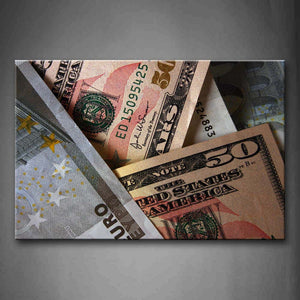 Paper Money  Wall Art Painting The Picture Print On Canvas Art Pictures For Home Decor Decoration Gift 
