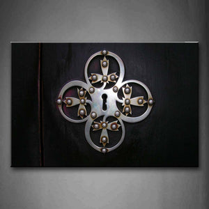 Beautiful Iron Artware On The Wooden Wall Art Painting The Picture Print On Canvas Art Pictures For Home Decor Decoration Gift 