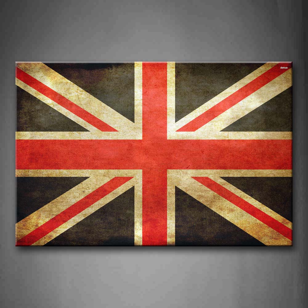 Chinese Character In The Flag Wall Art Painting The Picture Print On Canvas Art Pictures For Home Decor Decoration Gift 