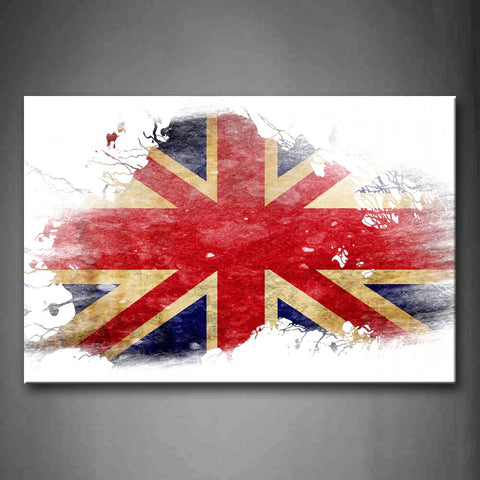 Beautiful Flag Of The United Kingdom Wall Art Painting The Picture Print On Canvas Art Pictures For Home Decor Decoration Gift 