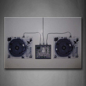 Two Setups Insert In The Same Machine Wall Art Painting Pictures Print On Canvas Music The Picture For Home Modern Decoration 