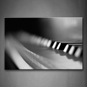 Black And White White And Black Keys Of Piano Wall Art Painting Pictures Print On Canvas Music The Picture For Home Modern Decoration 