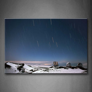 Snow Hills With Some Strange Equiments Wall Art Painting The Picture Print On Canvas City Pictures For Home Decor Decoration Gift 