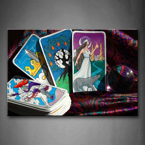 Cards About Cartoon And Transparent Ball Wall Art Painting Pictures Print On Canvas Art The Picture For Home Modern Decoration 