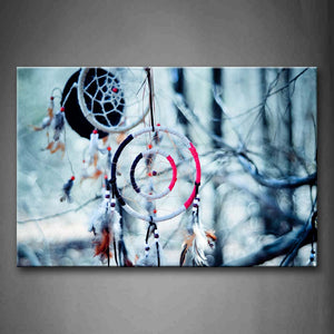 Beautiful Pendant Hangs On Bare Tree Wall Art Painting Pictures Print On Canvas Art The Picture For Home Modern Decoration 