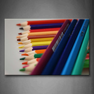 Pieces Of Pencils In Different Color Wall Art Painting Pictures Print On Canvas Art The Picture For Home Modern Decoration 