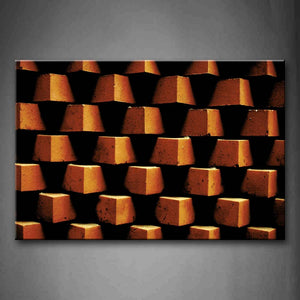 Bricks Piled Up Artistically Wall Art Painting Pictures Print On Canvas Art The Picture For Home Modern Decoration 