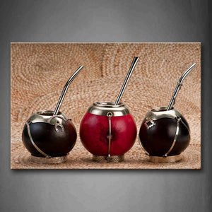 Strange Objects In Black And Red Wall Art Painting The Picture Print On Canvas Art Pictures For Home Decor Decoration Gift 