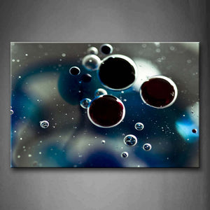 Water Drops In Different Size Looks Beautiful Wall Art Painting Pictures Print On Canvas Art The Picture For Home Modern Decoration 