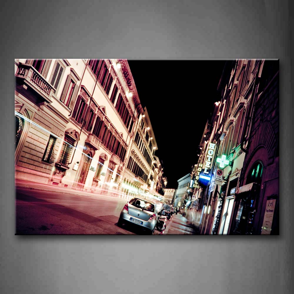 One Part Of Lively Streetscape Wall Art Painting The Picture Print On Canvas City Pictures For Home Decor Decoration Gift 