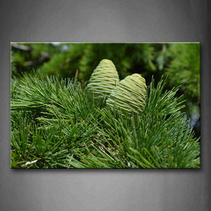 Green Leaves In Tree  Wall Art Painting The Picture Print On Canvas Art Pictures For Home Decor Decoration Gift 