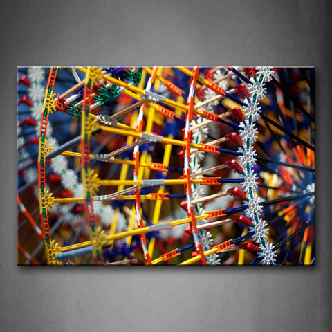 Colorful Plastic Toy  Wall Art Painting Pictures Print On Canvas Art The Picture For Home Modern Decoration 