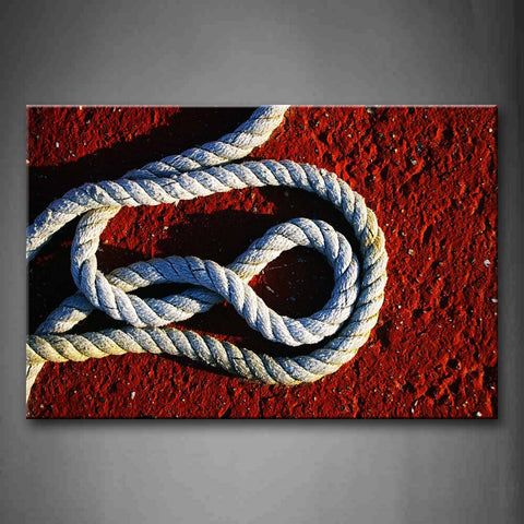 Rope In Red Soil Land  Wall Art Painting Pictures Print On Canvas Art The Picture For Home Modern Decoration 