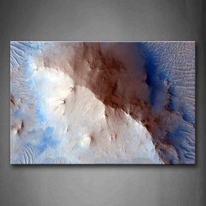 White And Blue Abstract  Wall Art Painting The Picture Print On Canvas Art Pictures For Home Decor Decoration Gift 