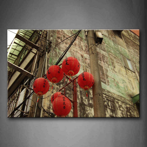 Oriental Lantern On Gavelock Wall Art Painting The Picture Print On Canvas Art Pictures For Home Decor Decoration Gift 