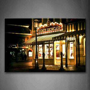 Store On The Street  Wall Art Painting Pictures Print On Canvas City The Picture For Home Modern Decoration 