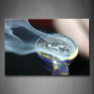 White Hookah From Glass  Wall Art Painting Pictures Print On Canvas Art The Picture For Home Modern Decoration 