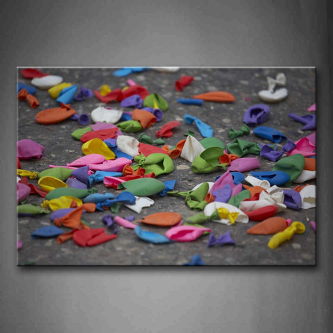Broken Balloon On Floor Wall Art Painting Pictures Print On Canvas Art The Picture For Home Modern Decoration 