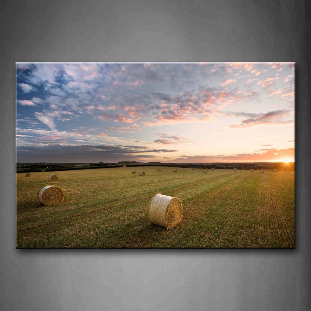 Mow In Meadow  Wall Art Painting The Picture Print On Canvas Art Pictures For Home Decor Decoration Gift 