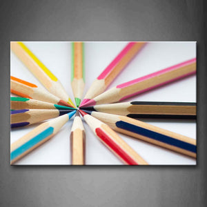 Colorful Pencil  Wall Art Painting The Picture Print On Canvas Art Pictures For Home Decor Decoration Gift 