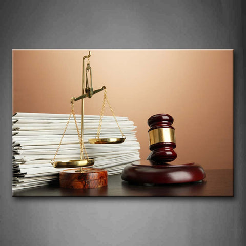 Balance And Paper On Desk Wall Art Painting The Picture Print On Canvas Art Pictures For Home Decor Decoration Gift 