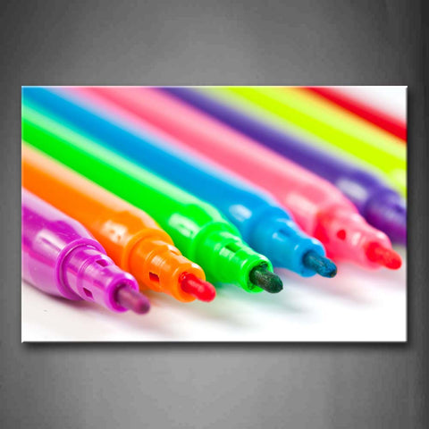 Colorful Water Color Brush  Wall Art Painting The Picture Print On Canvas Art Pictures For Home Decor Decoration Gift 