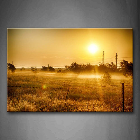 Sunshine On Lawn  Wall Art Painting The Picture Print On Canvas Art Pictures For Home Decor Decoration Gift 