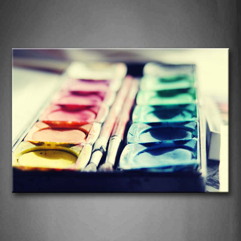 Colorful Color Pot With Pens  Wall Art Painting The Picture Print On Canvas Art Pictures For Home Decor Decoration Gift 