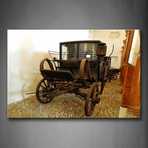 Black Vintage Car  Wall Art Painting The Picture Print On Canvas Art Pictures For Home Decor Decoration Gift 