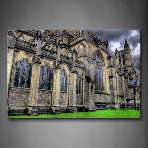 Old Bristol Cathedral  Wall Art Painting The Picture Print On Canvas Religion Pictures For Home Decor Decoration Gift 