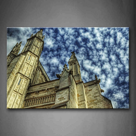 Winchester Cathedral Wall Art Painting Pictures Print On Canvas Religion The Picture For Home Modern Decoration 