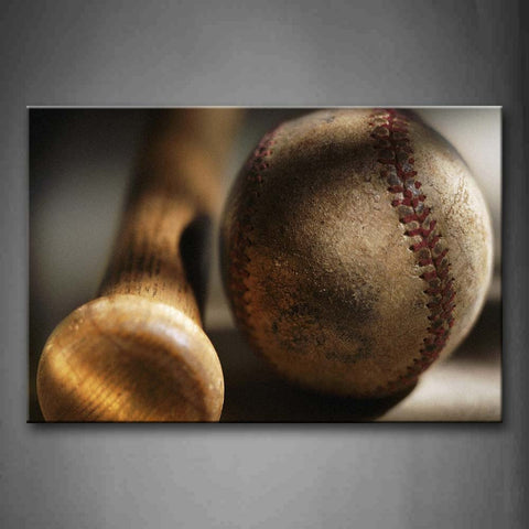 Small Ball And Wooden Stick Wall Art Painting The Picture Print On Canvas Art Pictures For Home Decor Decoration Gift 