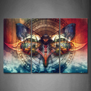 Butterfly Ring Wall Art Painting Pictures Print On Canvas Abstract The Picture For Home Modern Decoration 