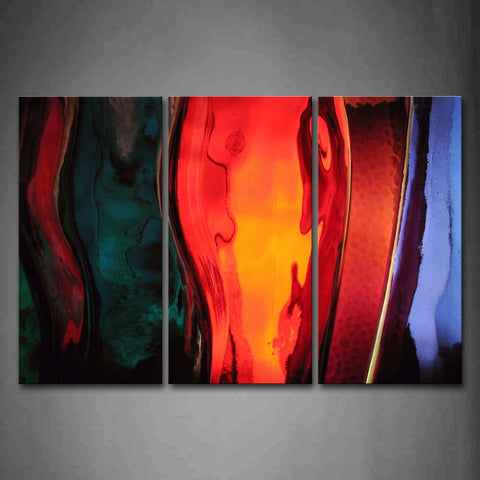 Other Abstract Red Blue Wall Art Painting Pictures Print On Canvas Abstract The Picture For Home Modern Decoration 