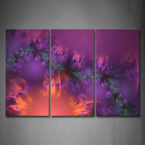 Abstract Purple Blue Green Pink Wall Art Painting The Picture Print On Canvas Abstract Pictures For Home Decor Decoration Gift 