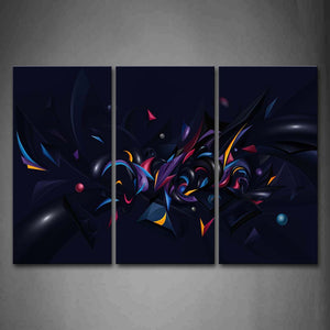 Abstract Colors  Wall Art Painting The Picture Print On Canvas Abstract Pictures For Home Decor Decoration Gift 