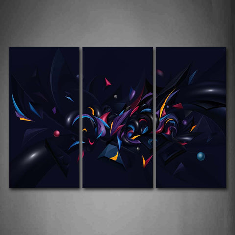 Abstract Colors  Wall Art Painting The Picture Print On Canvas Abstract Pictures For Home Decor Decoration Gift 