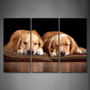 Lovely Dog Lying On Front Sofa Wall Art Painting The Picture Print On Canvas Animal Pictures For Home Decor Decoration Gift 